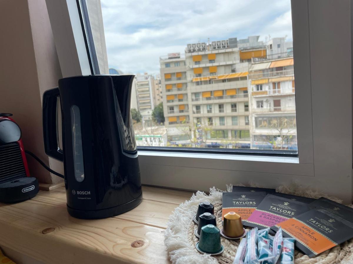 Cozy Apartment In Heart Athens Near Metro Fix 100M Buitenkant foto